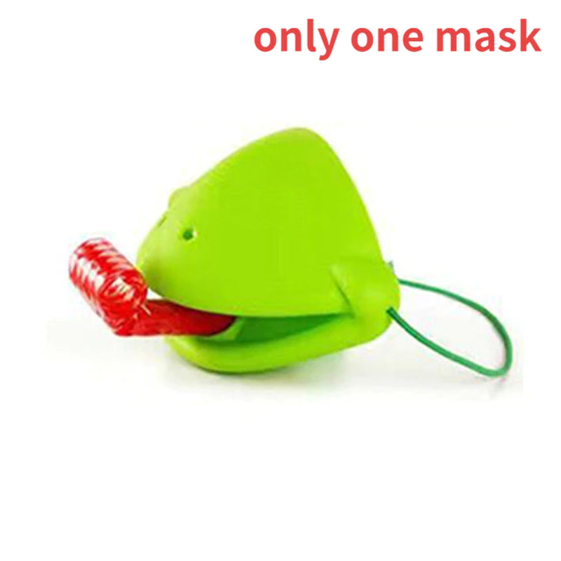 HJShop - Toy Frog Tongue-Sticking